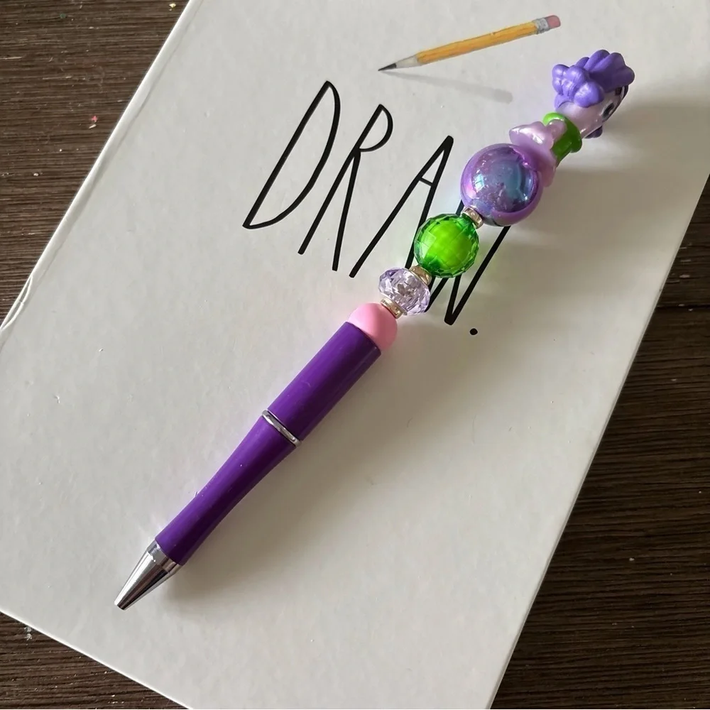 Disney Doorables: Monsters INC.: Celia handmade beaded pen